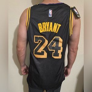 Kobe Bryant Black Mamba Lakers Jersey 24